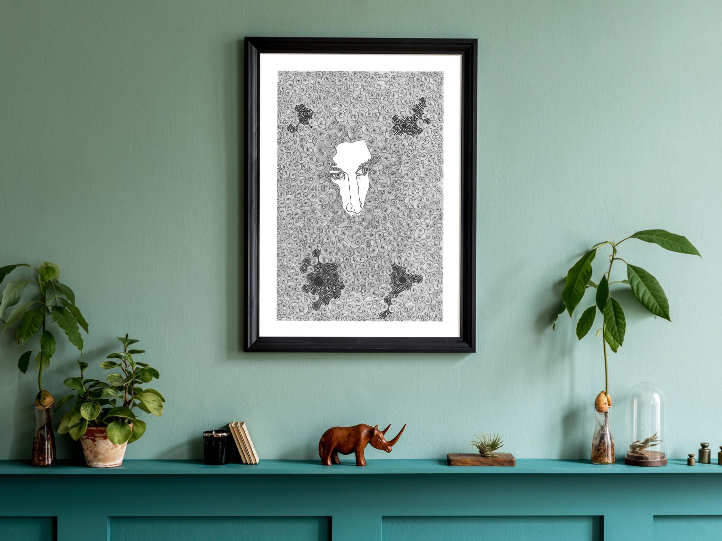 String Theory - Fine Art Print - Wall Art - Gallery Art - Contemporary Art - Modern Art - Abstract Detailed Drawing - Illustration Art