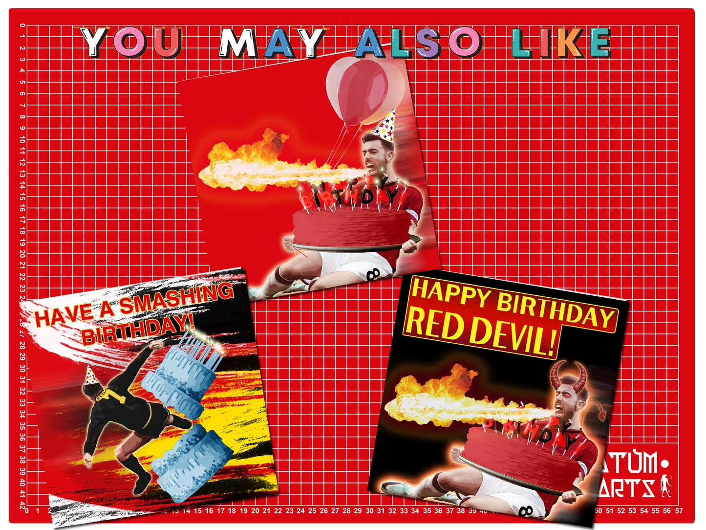 King Cantona! - Eric Cantona Man Utd Happy Birthday Card Multiple Card Designs