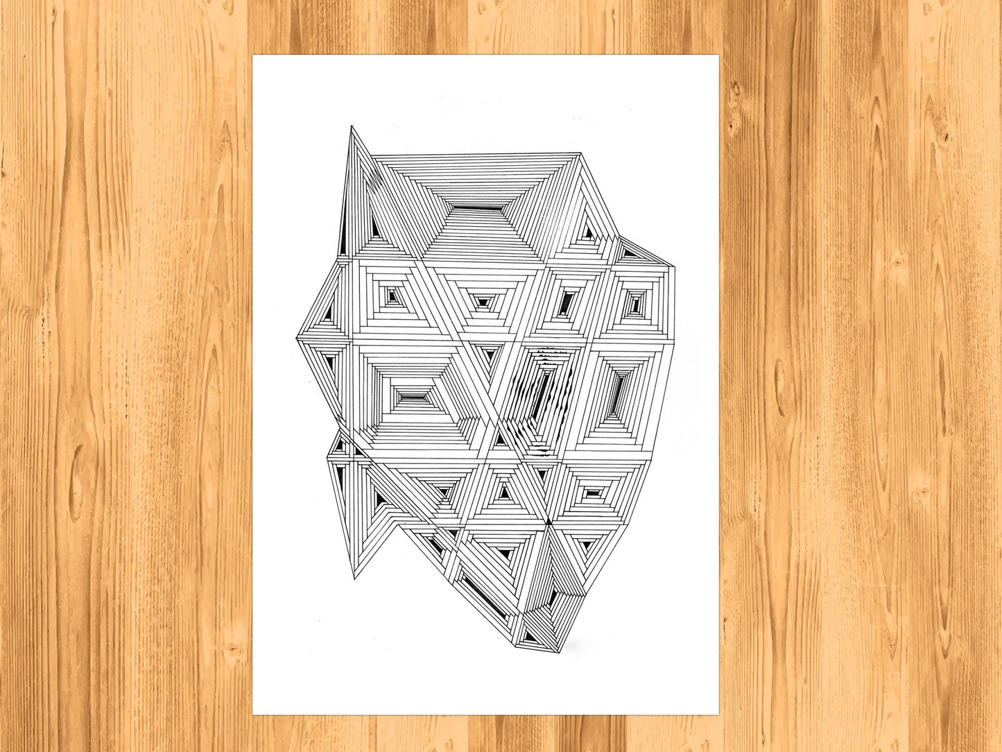 Dimensional Travel - Illustration Art - A3 Print
