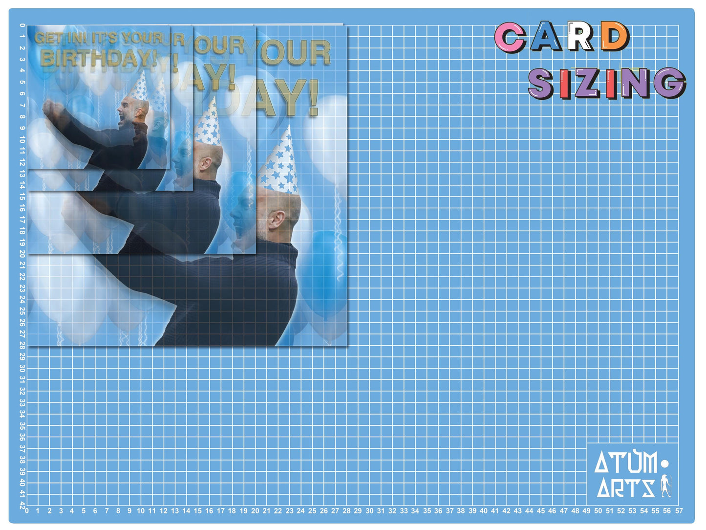 Pep Guardiola - "Get In! It's Your Birthday!" Man City Birthday Card