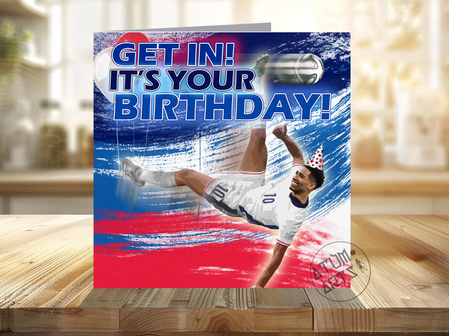 Jude Bellingham - "Get In! It's Your Birthday!" - England Happy Birthday Card