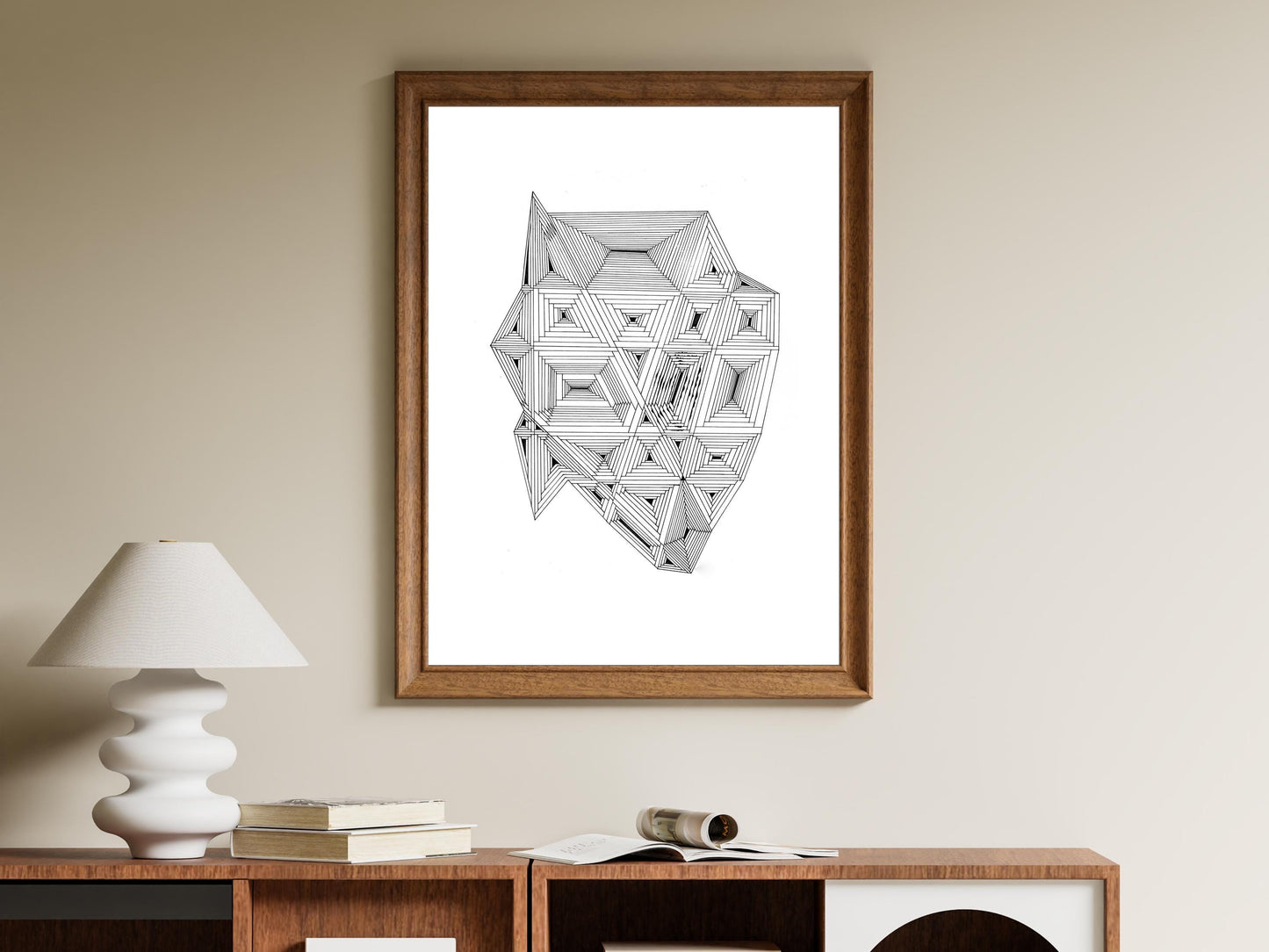 Dimensional Travel - Illustration Art - A3 Print