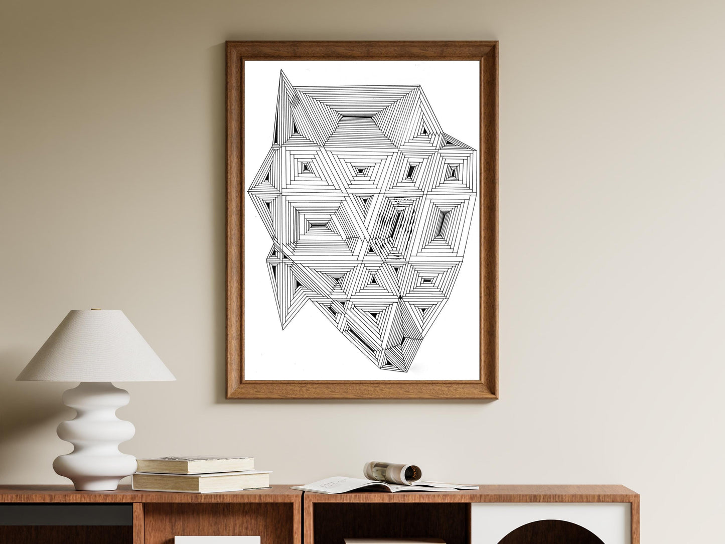 Dimensional Travel - Illustration Art - A3 Print
