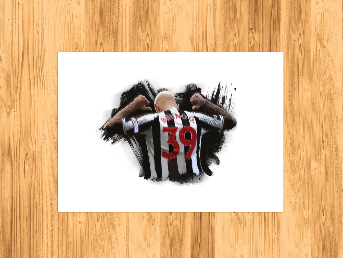 Bruno Guimaraes Newcastle United Illustration