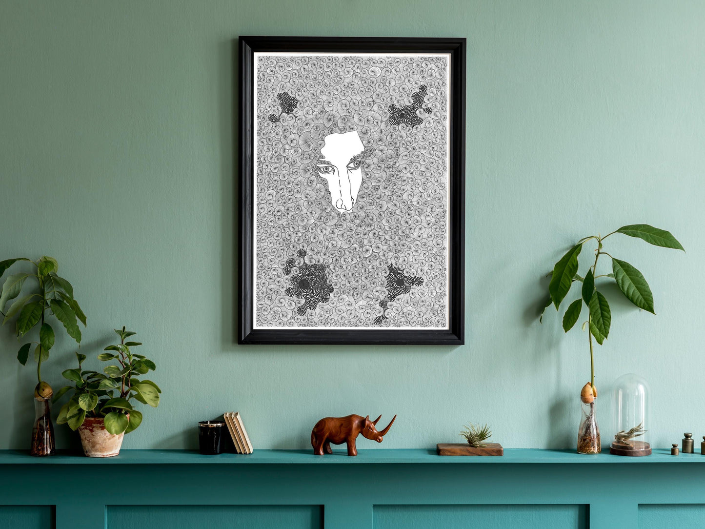 String Theory - Fine Art Print - Wall Art - Gallery Art - Contemporary Art - Modern Art - Abstract Detailed Drawing - Illustration Art