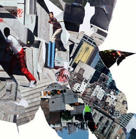 JoeKollArt - GUESS HITTER - A3 Giclée print on satin fine art paper with archival inks. Collage - Original Artwork