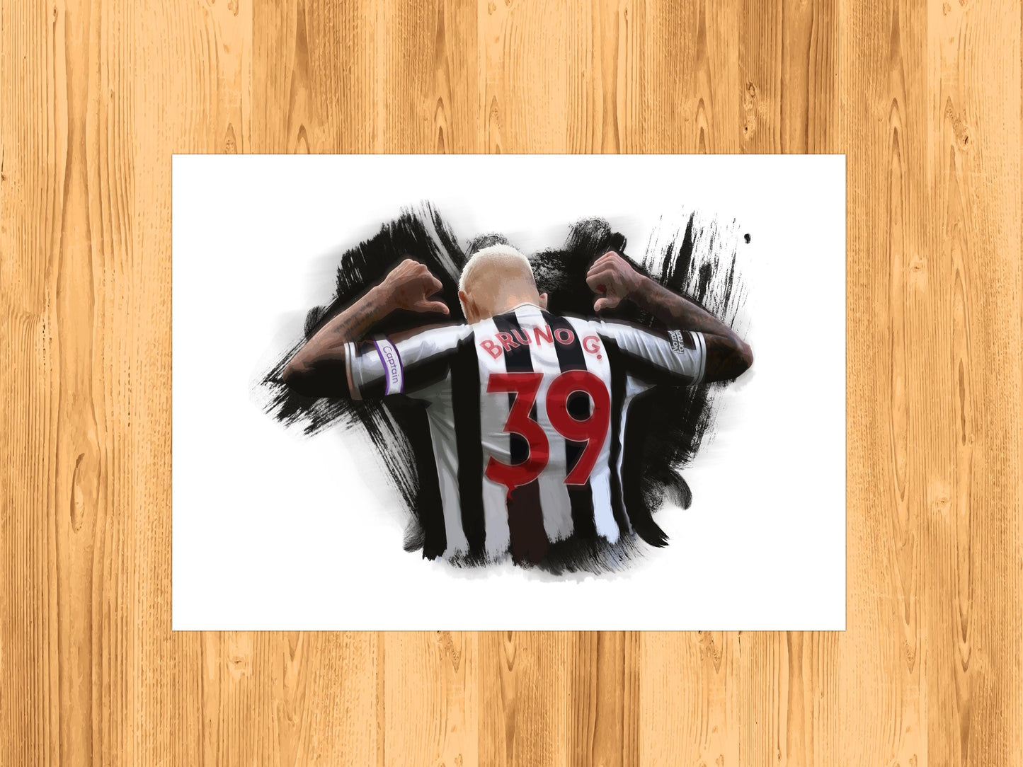 Bruno Guimaraes Newcastle United Illustration
