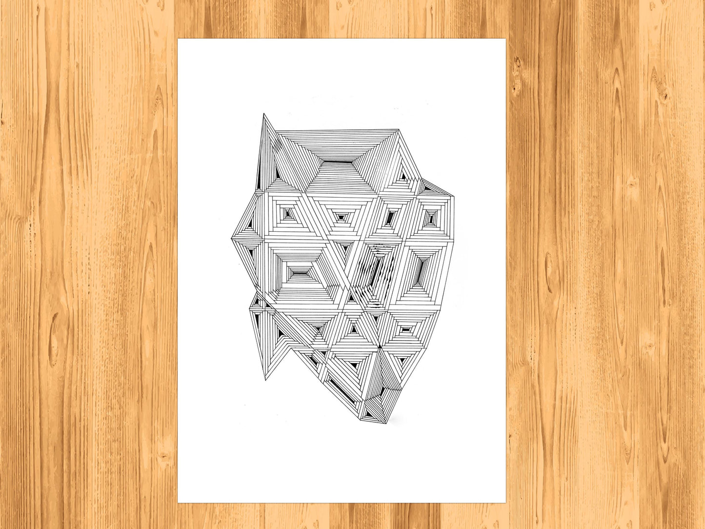 Dimensional Travel - Illustration Art - A3 Print
