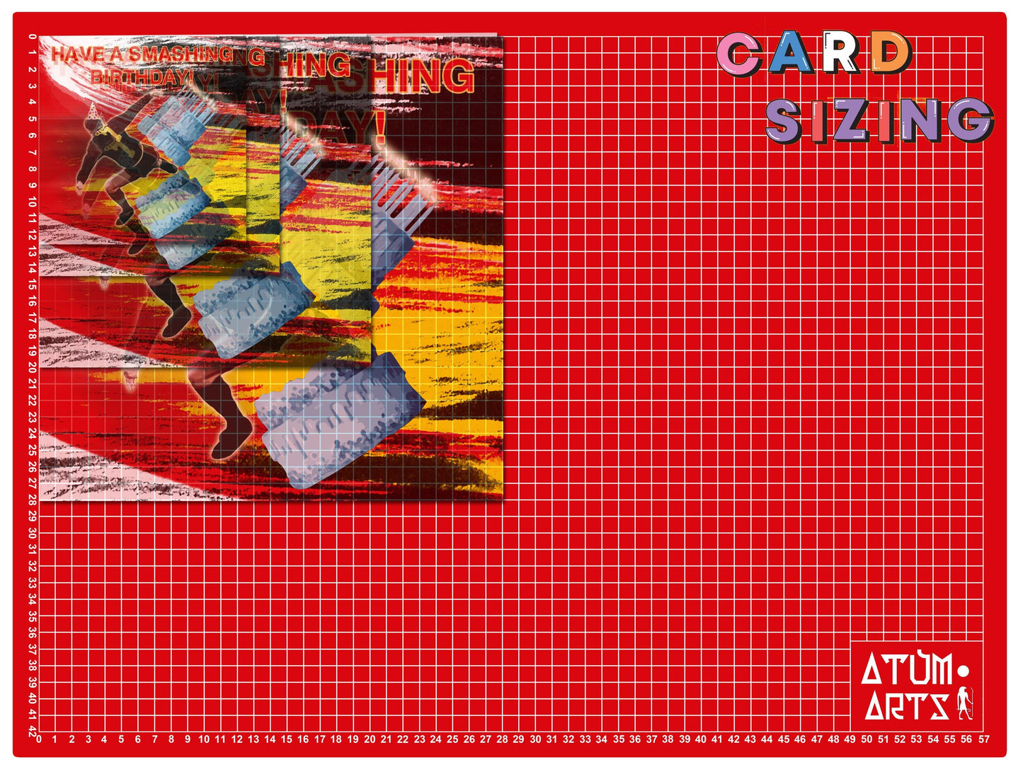 Eric Cantona Kung Fu Kick! - Man United - "Have A Smashing Birthday!" - Happy Birthday Card Multiple Card Designs