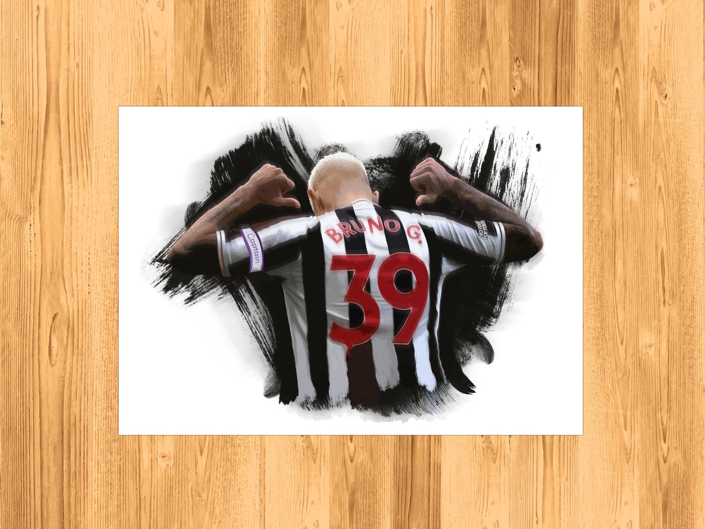 Bruno Guimaraes Newcastle United Illustration