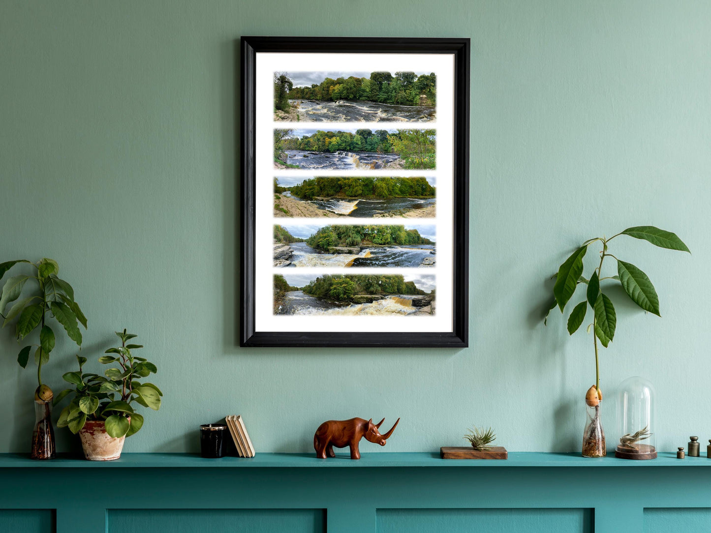 Aysgarth Falls - Scenic Panoramic Photography - A3 Print