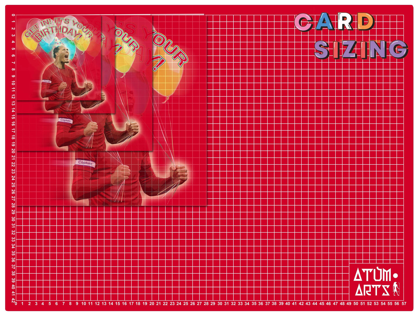 Virgil van Dijk - "Get In! It's Your Birthday!" - "Happy Birthday"- Liverpool Birthday Card Multiple Card Designs
