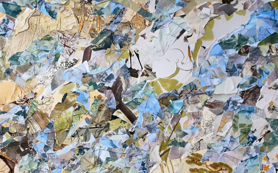 JoeKollArt - TURN – A3 Giclée print on satin fine art paper with archival inks. Collage - Original Artwork