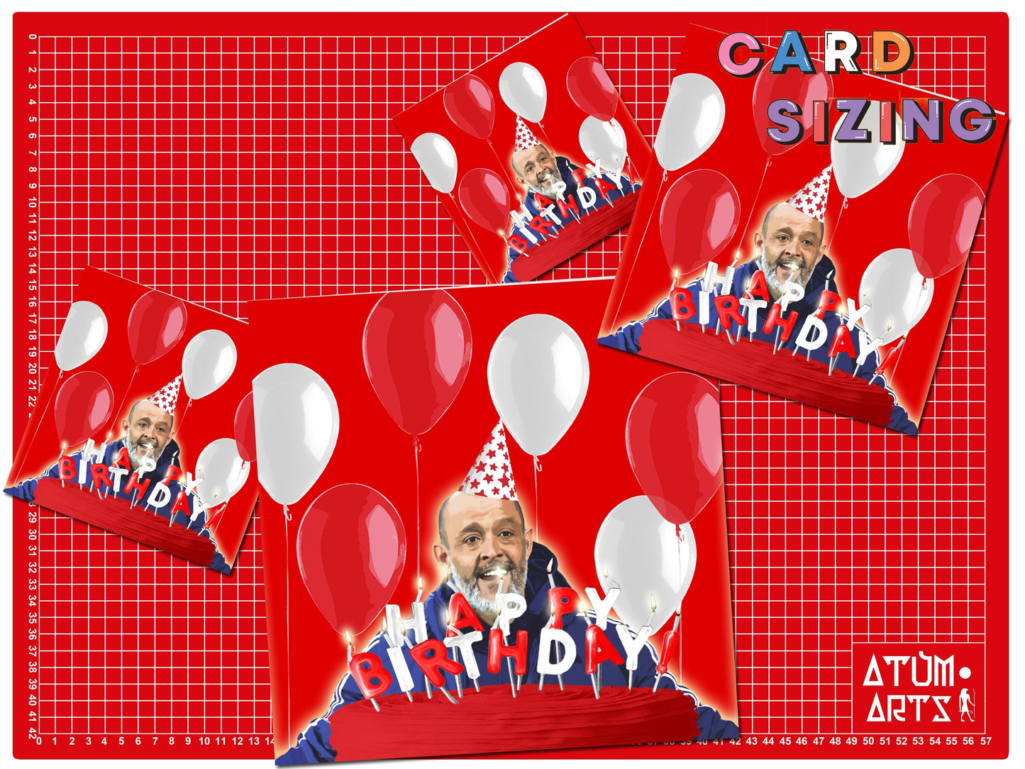 Nuno Espirito Santo Nottingham Forest Happy Birthday Card