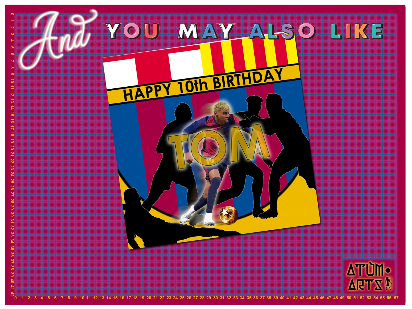 Lamine Yamal Barcelona Customizable Get Well Soon Card - Add name - Inspirational Get Well Soon Card for A Football Fan / Football Player