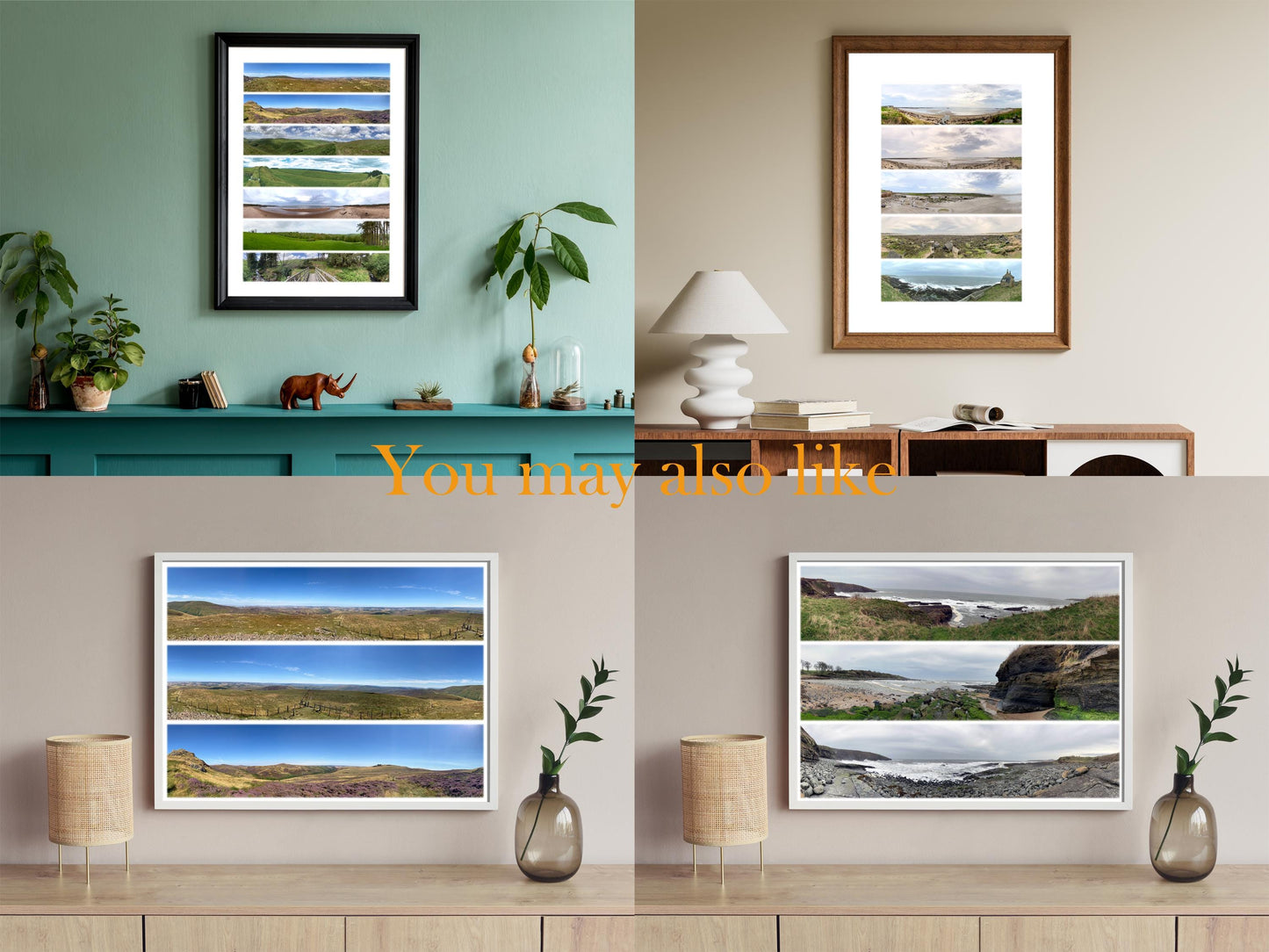 Aysgarth Falls - Scenic Panoramic Photography - A3 Print