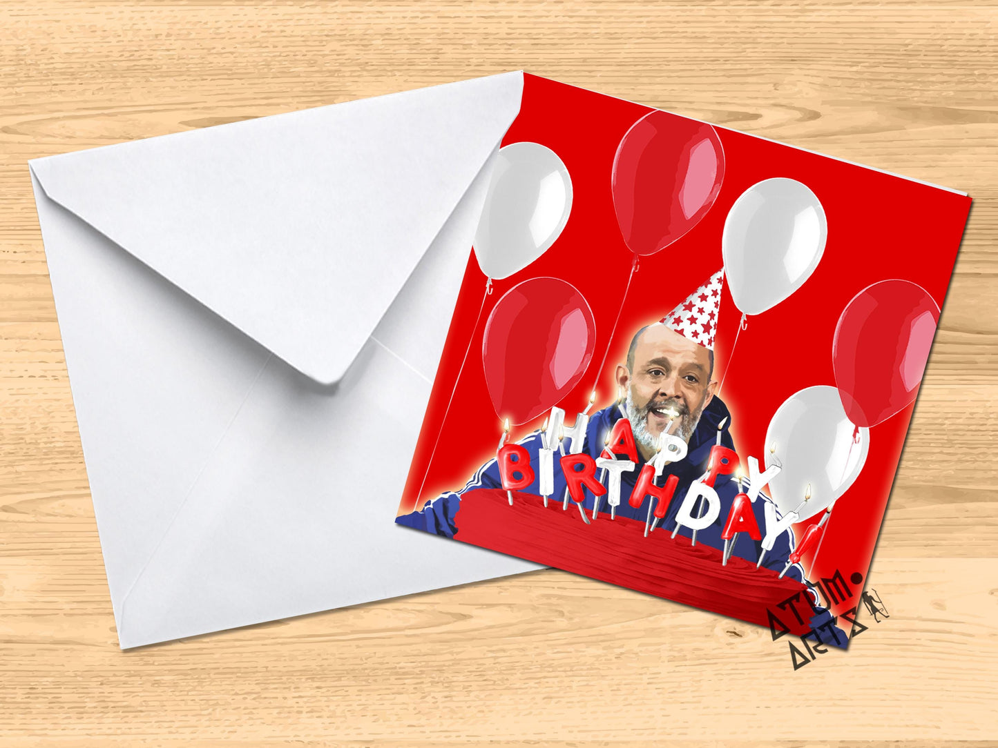Nuno Espirito Santo Nottingham Forest Happy Birthday Card