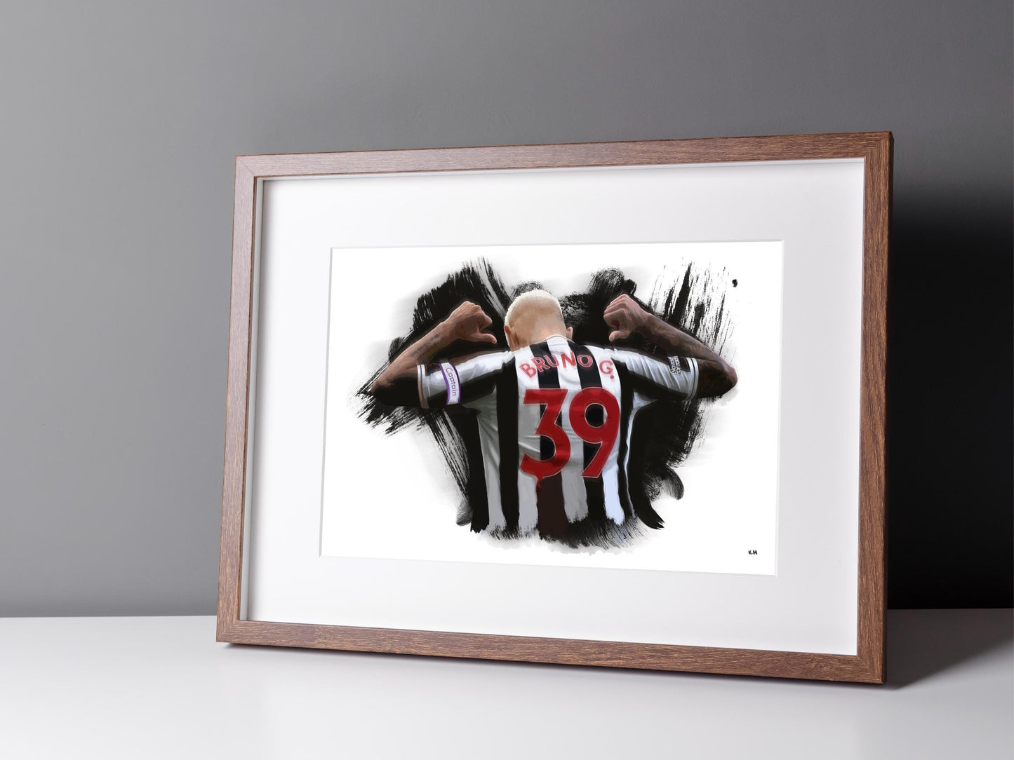 Bruno Guimaraes Newcastle United Illustration