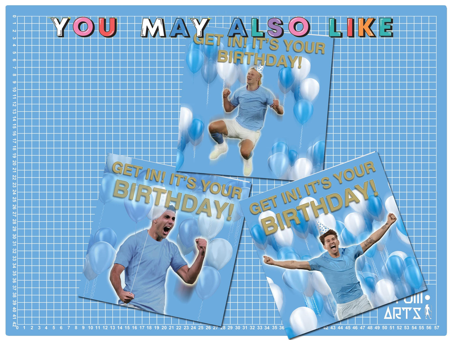 Pep Guardiola - "Get In! It's Your Birthday!" Man City Birthday Card