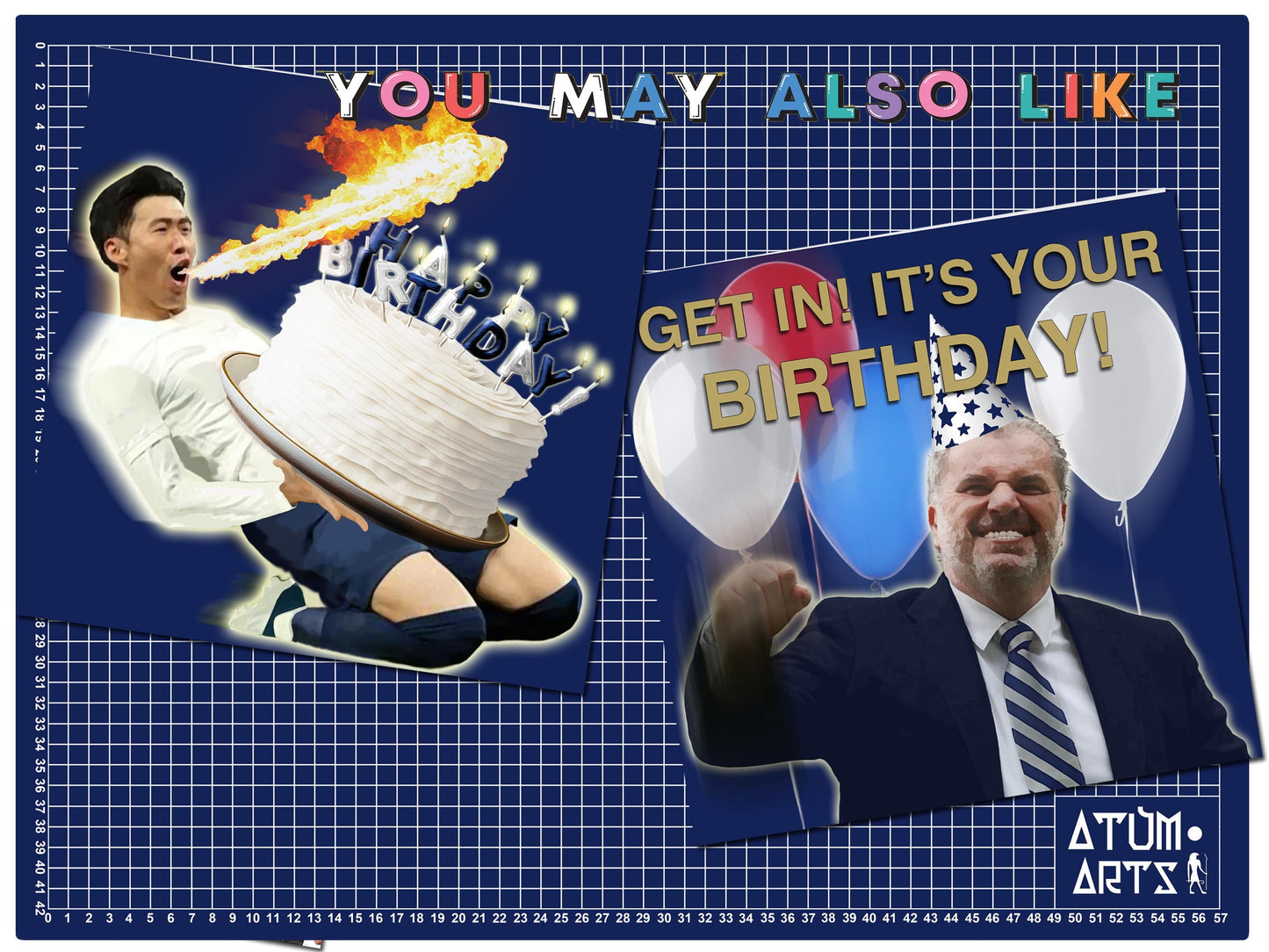 Brennan Johnson Tottenham EUFA Cup Winners Happy Birthday Card - I hope your birthday brings you as much joy and happiness as seeing....