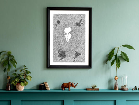 String Theory - Fine Art Print - Wall Art - Gallery Art - Contemporary Art - Modern Art - Abstract Detailed Drawing - Illustration Art