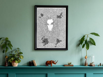 String Theory - Fine Art Print - Wall Art - Gallery Art - Contemporary Art - Modern Art - Abstract Detailed Drawing - Illustration Art