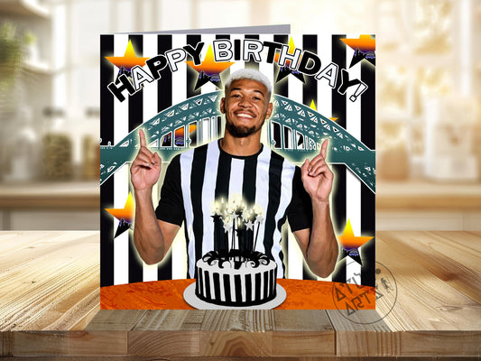 Joelinton - Newcastle United Happy Birthday Card