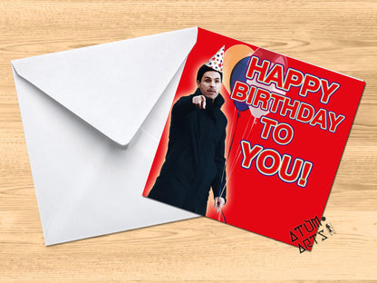 Mikel Arteta 'Happy Birthday To You!' Arsenal Birthday Card