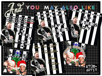 Eddie Howe - "Get In! It's Your Birthday!" - Newcastle United Happy Birthday Card