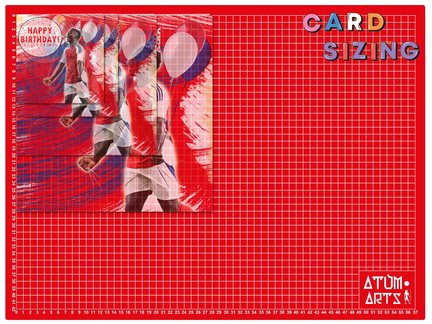 Bukayo Saka Arsenal Happy Birthday Card "Happy Birthday!", or "Let's Celebrate! Because... It's Your Birthday! Multiple Card Designs
