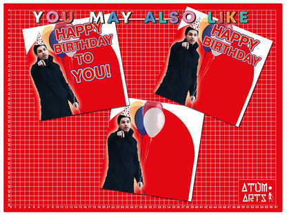 Bukayo Saka Arsenal Happy Birthday Card "Happy Birthday!", or "Let's Celebrate! Because... It's Your Birthday! Multiple Card Designs