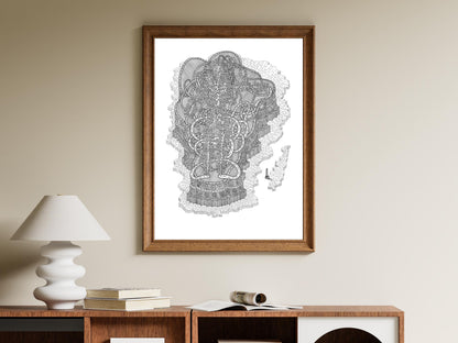 Living Cities - Fine Art Print - Wall Art - Gallery Art - Contemporary Art - Modern Art - Abstract Detailed Drawing - Illustration Art