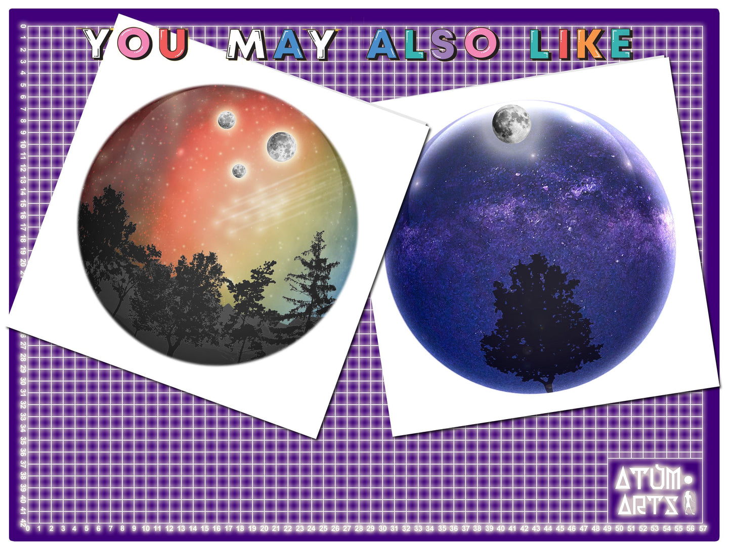 Wandering into Deep Space Constellations of the Western Zodiac Stargazing Spherical Greetings Card